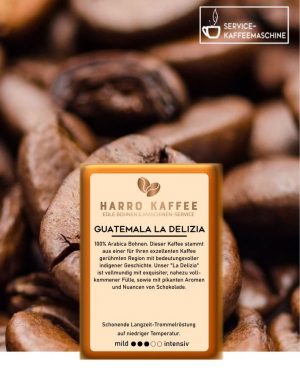 Guatemala la Delizia Premium Kaffee online bestellen von Harro Kaffee Onlineshop