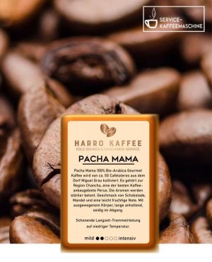 Edler Pacha Mama Kaffee online bestellen von Harro Kaffee Onlineshop