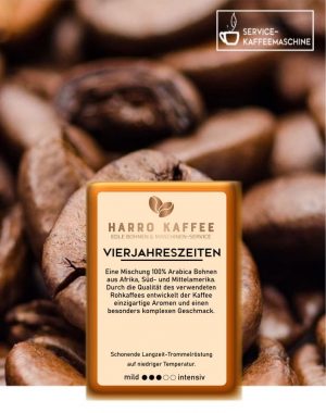 Vierjahreszeiten Premium Kaffee online bestellen von Harro Kaffee Onlineshop